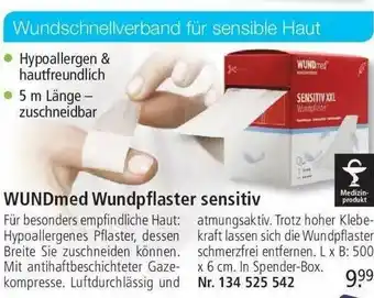 Weltbild Wundmed Wundmed Wundpflaster Sensitiv Angebot