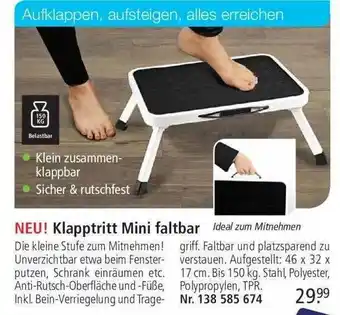 Weltbild Klapptritt Mini Faltbar Angebot