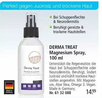 Weltbild Derma Treat Magnesium Spray Angebot