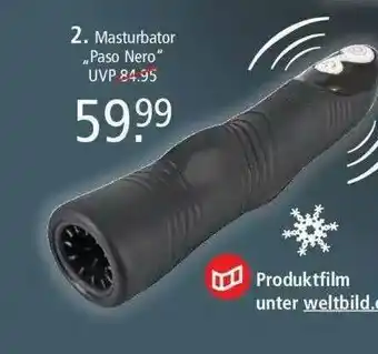 Weltbild Masturbator „paso Nero“ Angebot