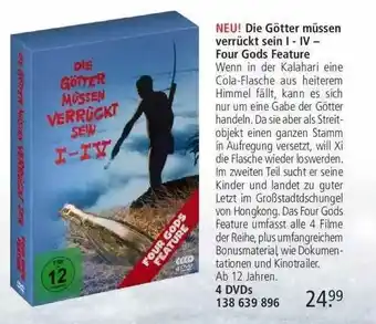 Weltbild Die Götter Müssen Verrückt Sein L - IV - Four Gods Feature Angebot