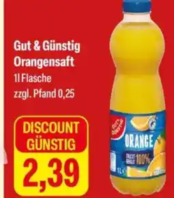 Feneberg Gut & Günstig Orangensaft Angebot