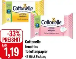 Feneberg Cottonelle feuchtes Toilettenpapier Angebot