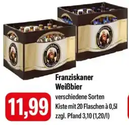 Feneberg Franziskaner Weißbier Angebot