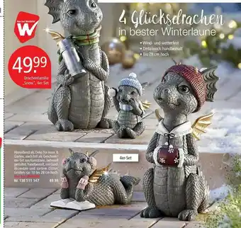 Weltbild Drachenfamilie „snow“ 4er-set Angebot