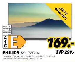 MEDIMAX PHILIPS LED-TV 32PHS5507/12 Angebot