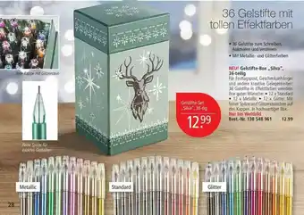 Weltbild Gelstifte-box „silva“ 36-teilig Angebot