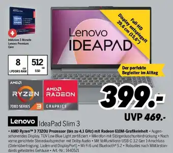 MEDIMAX Lenovo IdeaPad Slim 3 Angebot