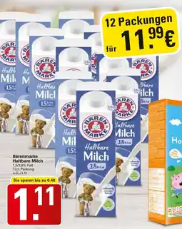 WEZ Bärenmarke Haltbare Milch Angebot