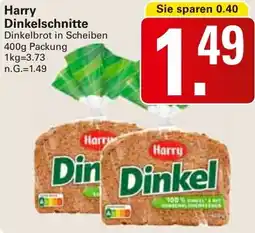 WEZ Harry Dinkelschnitte Angebot