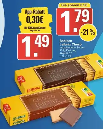 WEZ Bahlsen Leibniz Choco Angebot