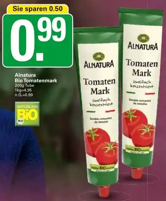 WEZ Alnatura Bio Tomatenmark Angebot