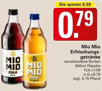 WEZ Mio Mio Erfrischungsgetränke Angebot