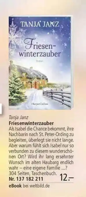 Weltbild Tanja Janz - Friesenwinterzauber Angebot