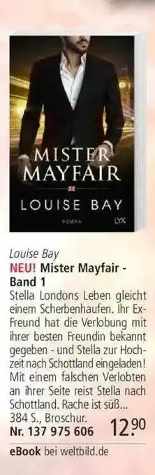 Weltbild Louise Bay - Mister Mayfair Band 1 Angebot