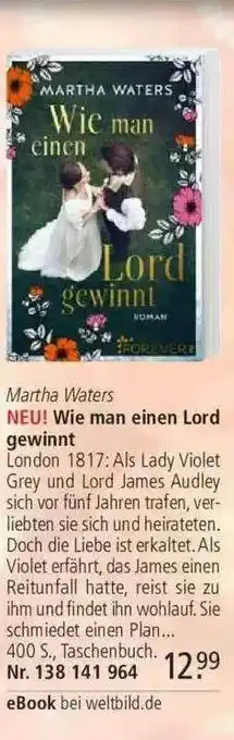 Weltbild Martha Waters - Wie Man Einen Lord Gewinnt Angebot