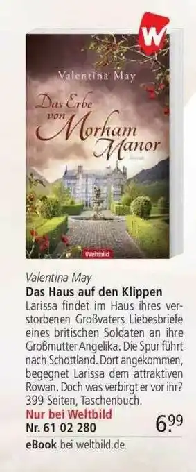 Weltbild Valentina May Das Haus Auf Den Klippen Angebot