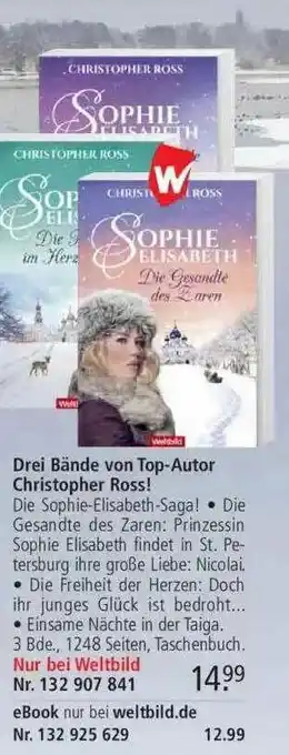 Weltbild Drei Bände Von Top-autor Christopher Ross! Angebot