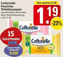 WEZ Cottonelle Feuchtes Toilettenpapier Angebot