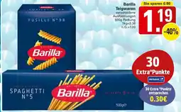 WEZ Barilla Teigwaren Angebot