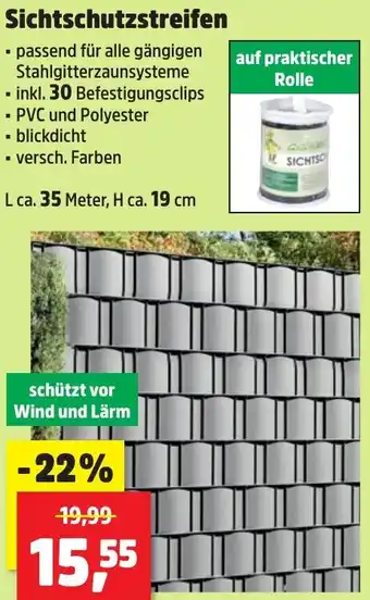 Thomas Philipps Sichtschutzstreifen Angebot