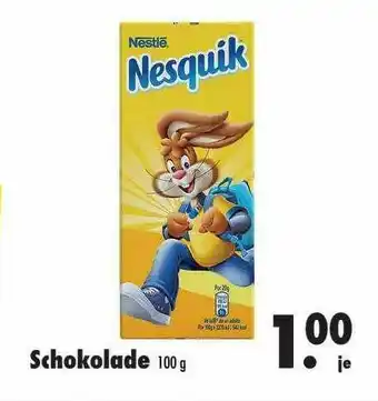 Mäc Geiz Nestlé Nesquik Schokolade Angebot