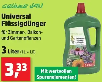 Thomas Philipps GRÜNER JAN Universal Flüssigdünger Angebot