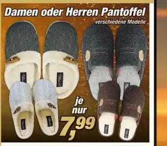 Posten Börse Damen Oder Herren Pantoffel Angebot