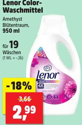 Thomas Philipps Lenor Color Waschmittel Angebot