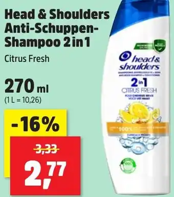 Thomas Philipps Head & Shoulders Anti-Schuppen Shampoo 2in1 Angebot