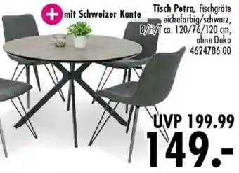 Möbel Boss Tisch Petra Angebot