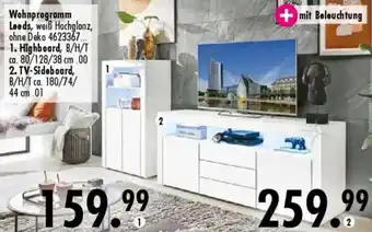 Möbel Boss Wohnprogramm Leeds Angebot