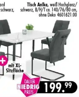 Möbel Boss Tisch Anika Angebot