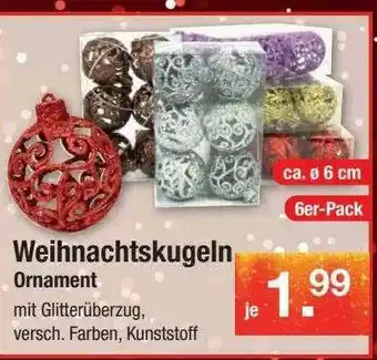 Zimmermann Weihnachtskugeln Ornament Angebot