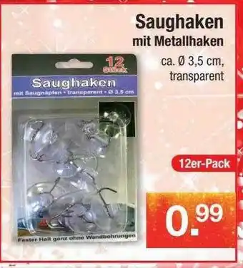 Zimmermann Saughaken Mit Metallhaken Angebot