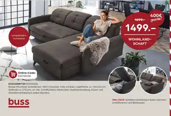 Möbel Buss Wohnland- schaft Angebot