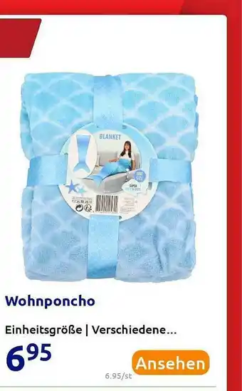 Action Wohnponcho Angebot