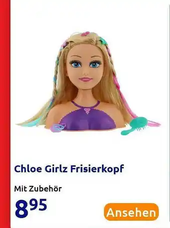 Action Chloe Girlz Frisierkopf Angebot