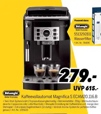 MEDIMAX DeLonghi Kaffeevollautomat Magnifica S ECAM20.116.B Angebot