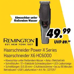 MEDIMAX REMINGTON Haarschneider Power-X Series Haarschneider X6 HC6000 Angebot