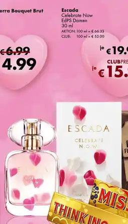 Travel Free Escada Celebrate Now Angebot