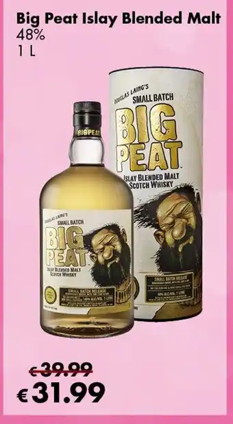 Travel Free Big Peat Islay Blended Malt Angebot