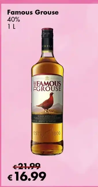 Travel Free Famous Grouse 40% Angebot