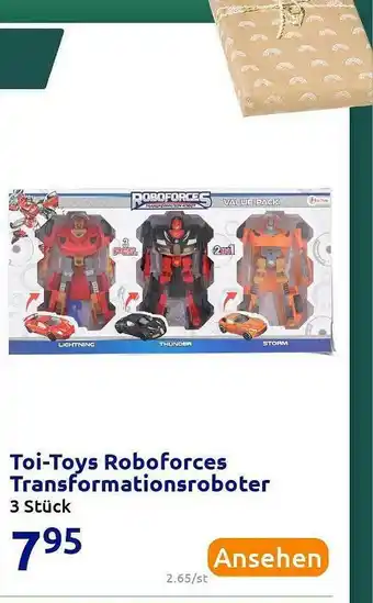 Action Toi-toys Roboforce Transformationsroboter Angebot