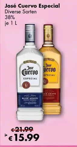 Travel Free José Cuervo Especial Angebot