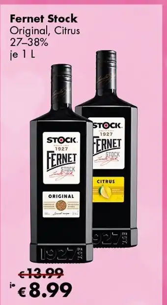 Travel Free Fernet Stock Angebot