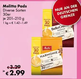 Travel Free Melitta Pads Angebot