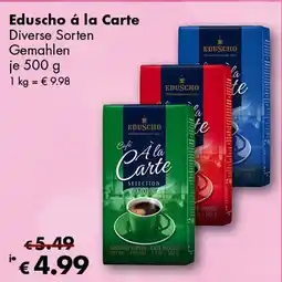 Travel Free Eduscho á la Carte Angebot