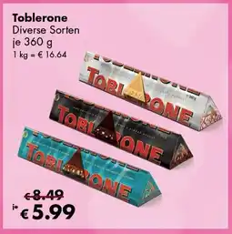 Travel Free Toblerone Angebot