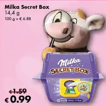 Travel Free Milka Secret Box Angebot